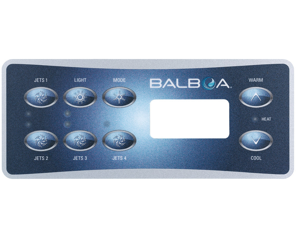 Balboa ML551 Autocollant de panneau de commande, 8 touches