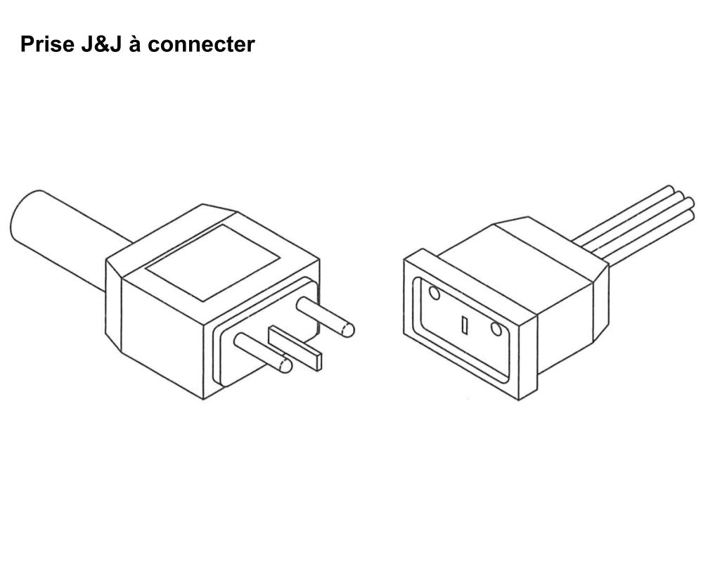 HydroQuip AMP zu Mini-J&amp;J Adapter - Ozonator