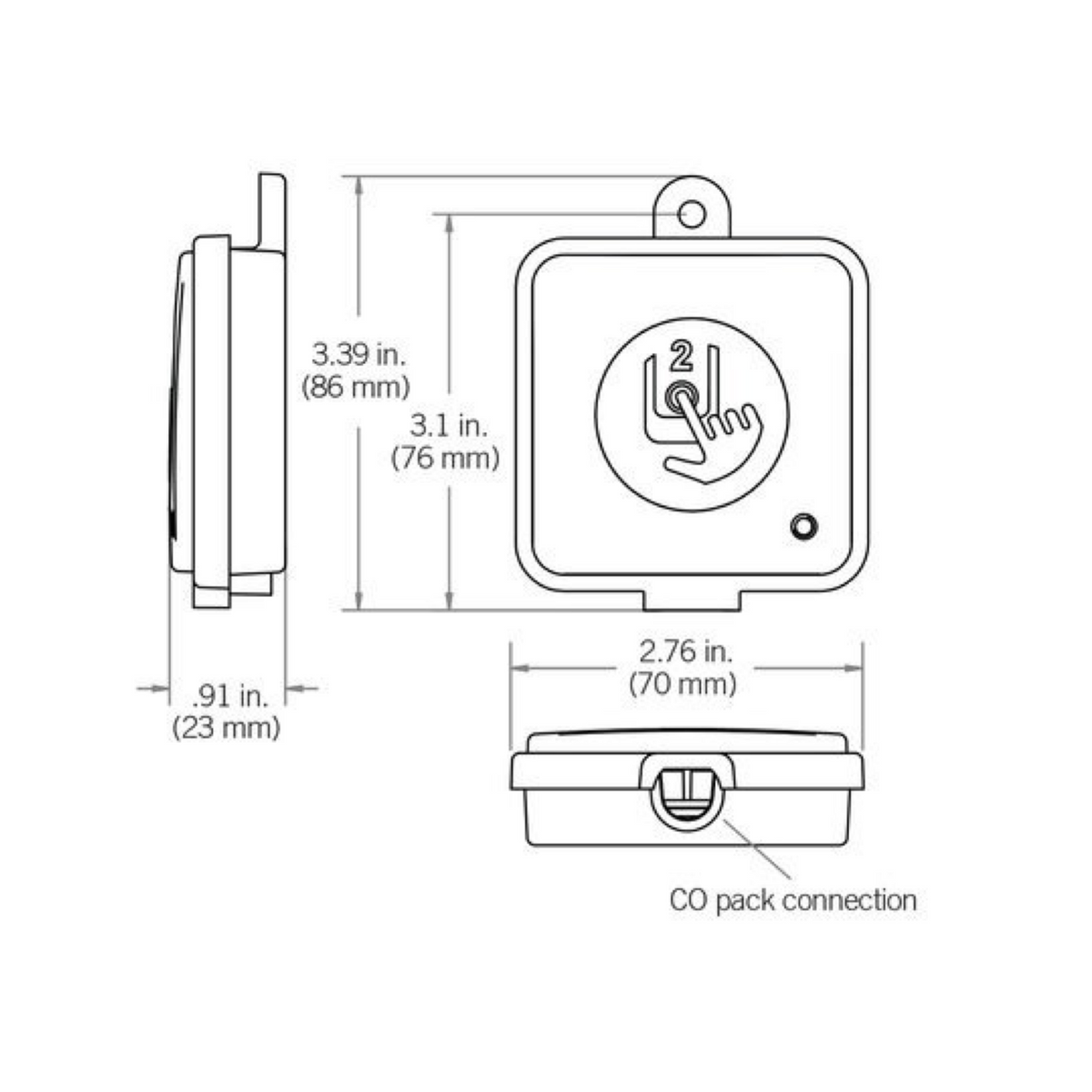 Gecko Whirlpool WI-FI IN. TOUCH-2 KIT