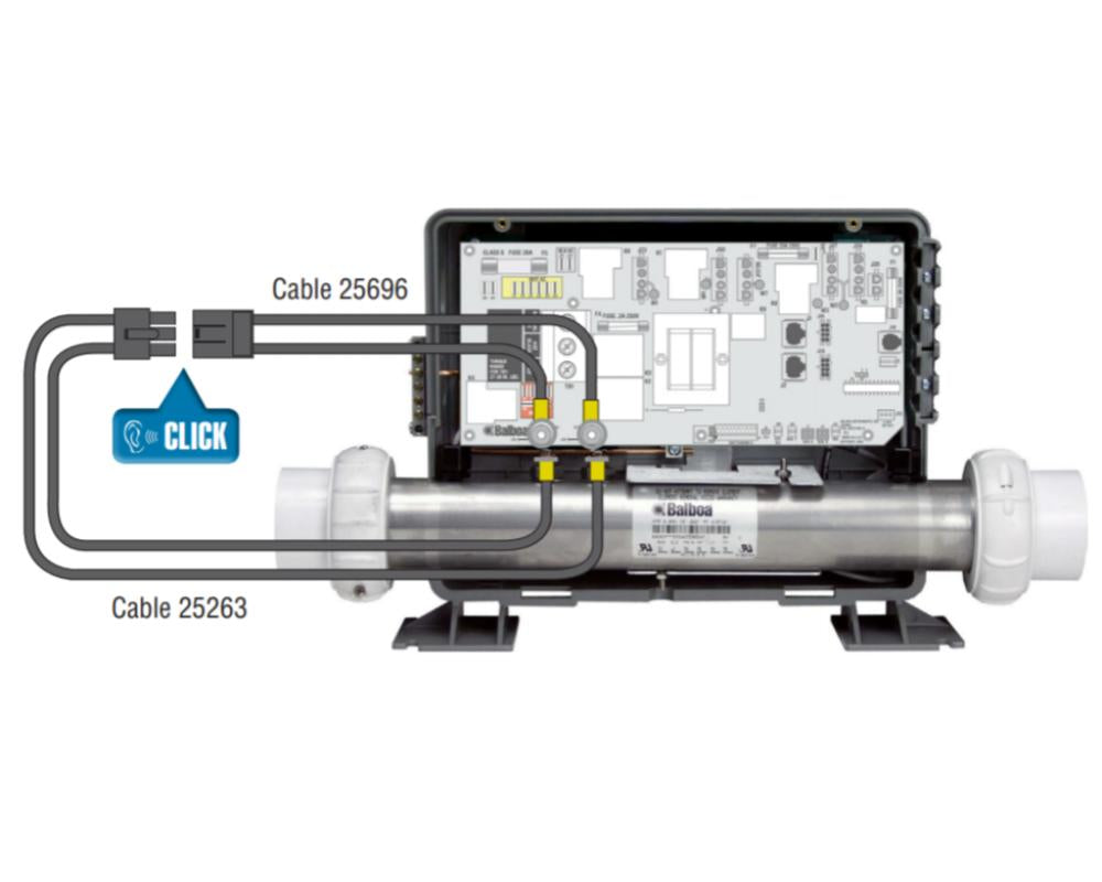 Chauffage Balboa 3 kW Plug-N&#39;Click